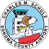 查尔斯·m·舒尔茨-索诺玛县机场标志