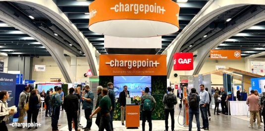 ChargePoint在Greenbuild的代表