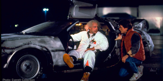 Back to the Future Delorean